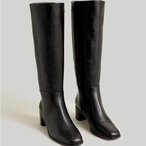 Madewell Black Heeled Boots